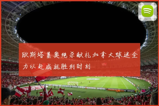 欧斯塔基奥绝杀献礼加拿大球迷全力以赴成就胜利时刻
